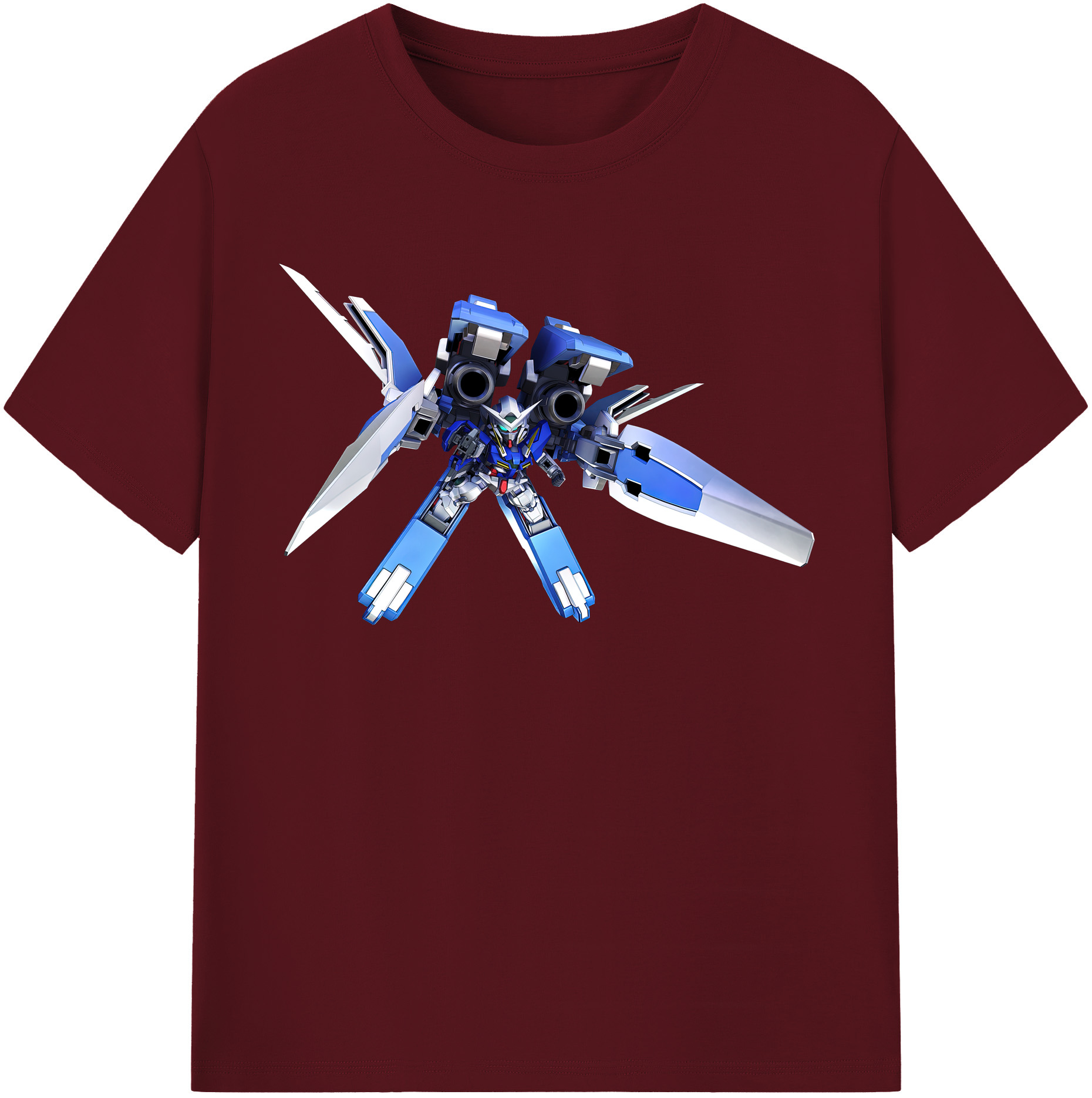 （画像用） 機動戦士ガンダム Mobile Suit Gundam 綿100％半袖Tシャツ（フロントプリント）